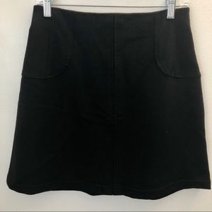 Nanette Lepore A line black skirt